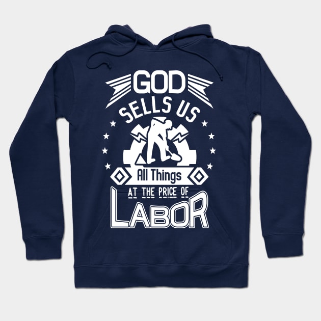 Labour day Hoodie by RubyCollection